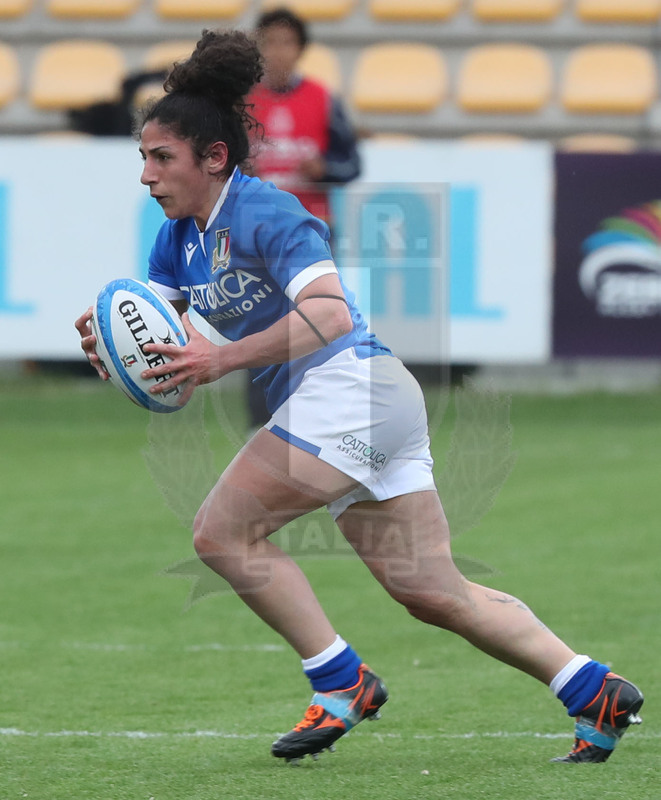 Sei Nazioni Donne 2021, Parma, stadio Lanfranchi 10/04/2021, Italia v Inghilterra, Lucia Cammarano. foto Daniele Resini/Fotosportit