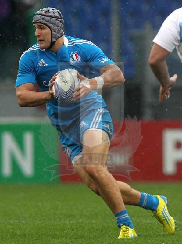 Cariparma test match 2013, Roma 23/11/2013, Italia v Argentina, Michele Campagnaro. Foto Daniele Resini/Fotosportit