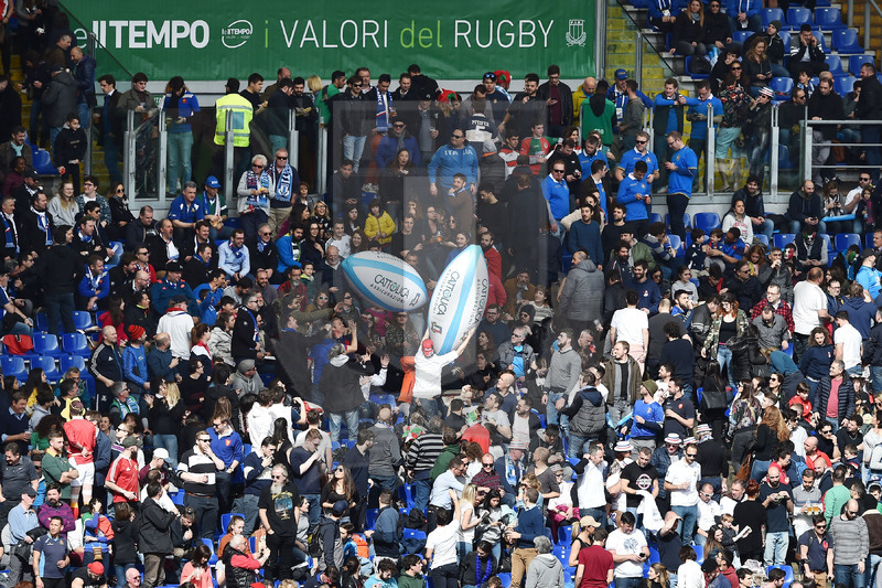 Guinness Sei Nazioni 2019, Round 5, Roma, stadio Olimpico 16/03/2019, Italia v Francia, il pubblico dell\