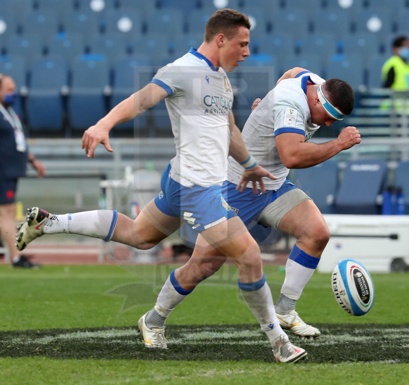 GuGuinness Sei Nazioni 2021, Round 1, Roma, stadio Olimpico 06/02/2021, Italia v Francia, Paolo Garbisi. Foto Daniele Resini/Fotosportit