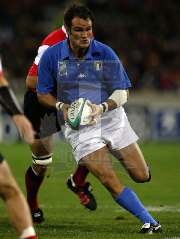 Rugby World Cup 2003, Pool D, Canberra, Canberra Stadium 21/10/2003, Galles v Italia, Matthew Phillips. Foto Daniele Resini/Fotosportit