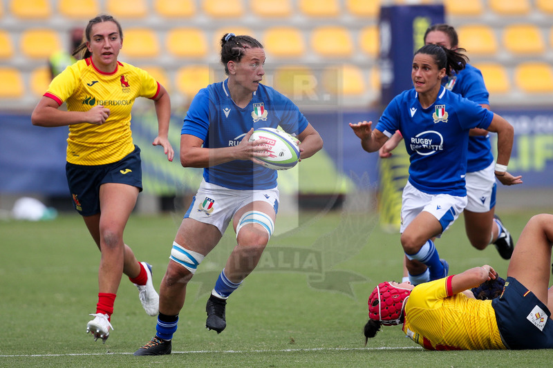 Rugby World Cup 2021 Women, Qualifier, Parma, stadio Lanfranchi 25/09/2021, Italia Donne v Spagna. Foto Roberto Bregani/Fotosportit