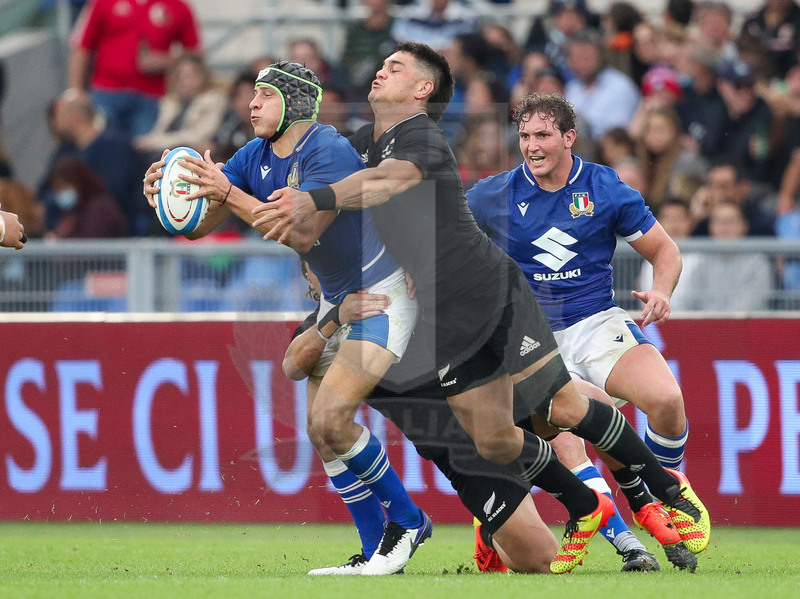 Autumn Nations Series 2021, Roma, Stadio Olimpico, 6-11-2021, Italia vs Nuova Zelanda.  Juan Ignacio Brex .Foto: Roberto Bregani/Fotosportit