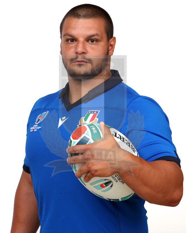 Rugby World Cup 2019, Pergine (Valsugana) 12/07/2019, raduno della Nazionale maggiore, profili individuali di atleti e staff, Federico Zani, Pilone, Benetton Rugby, 7 cap.