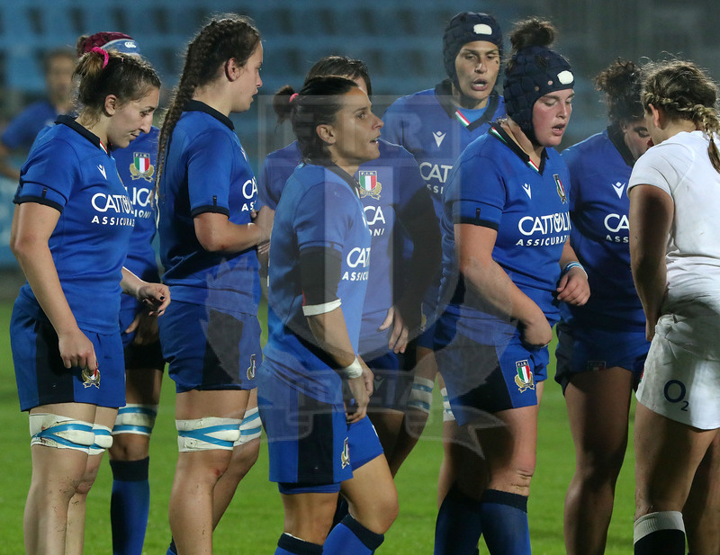 Guinness Sei Nazioni Donne 2020, Round 5, Parma, Cittadella del Rugby 01/11/2020, Italia Donne v Inghilterra Donne, le avanti azzurre. Foto Daniele Resini/Fotosportit