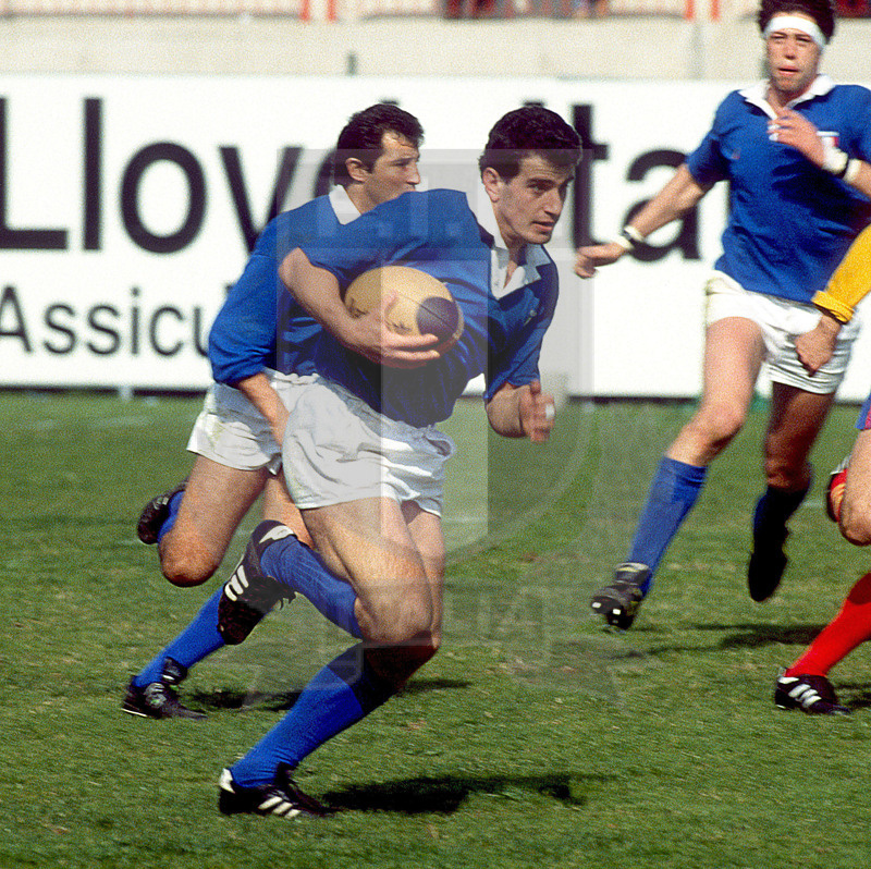 Coppa Europa Fira 1992, Rovigo, stadio Battaglini 18/04/1992, Italia v Romania,