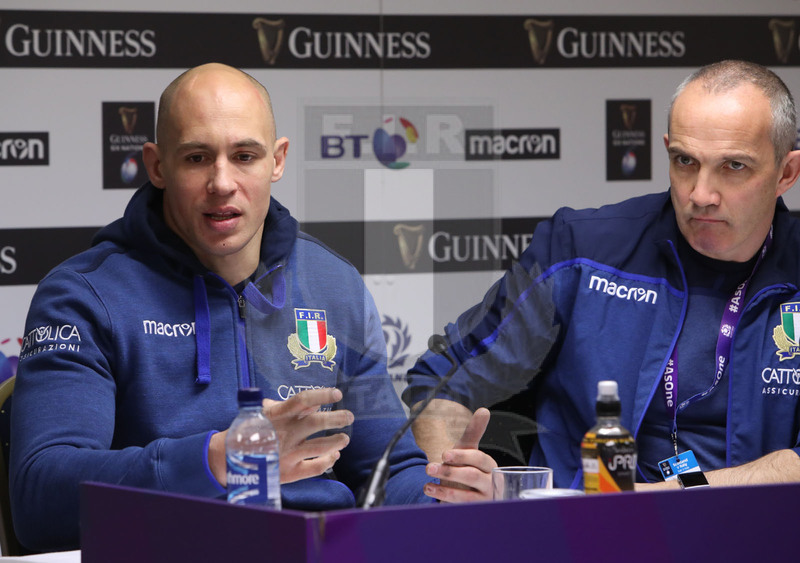 Guinness Sei Nazioni 2018, Round 1, Edimburgo, Murrayfield 02/02/2019, Scozia v Italia, conferenza stampa post partita con Conor O\