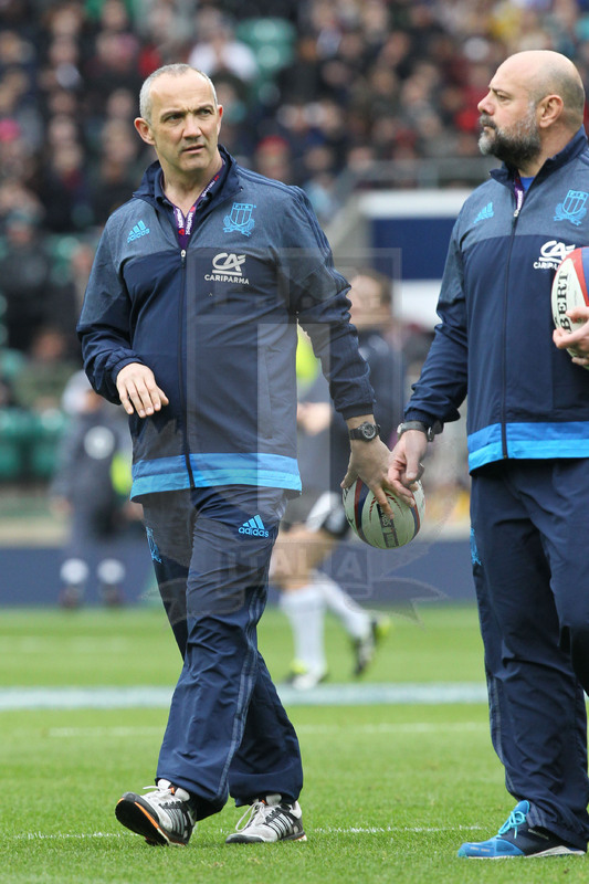 RBS Sei Nazioni 2017, Londra, Twickenham 26/02/2017, Inghilterra v Italia, warm-up, Conor O\