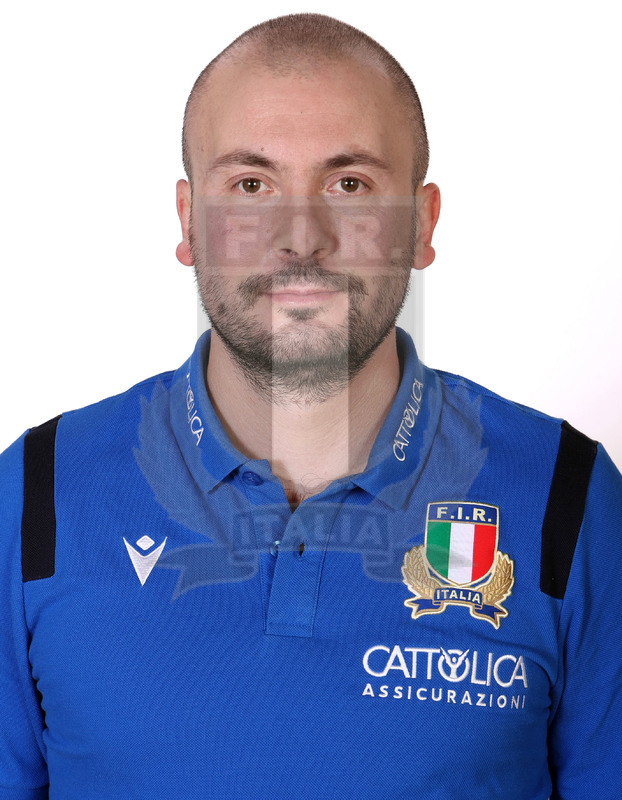 Sei Nazioni 2021, Parma, Cittadella del Rugby 28/12/2020, raduno della Nazionale Donne, profili di giocatrici e staff, Francesco IANNUCCI, video analyst.