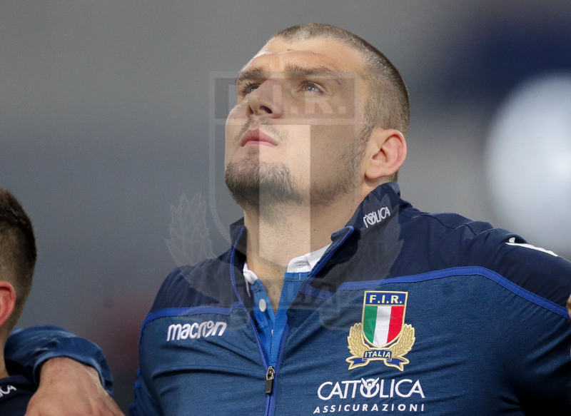 Guinness Sei Nazioni 2016, Round 2, Roma, Stadio Olimpico, 9/02/2019, Italia v Galles. David Sisi. Foto Roberto Bregani/Fotosportit