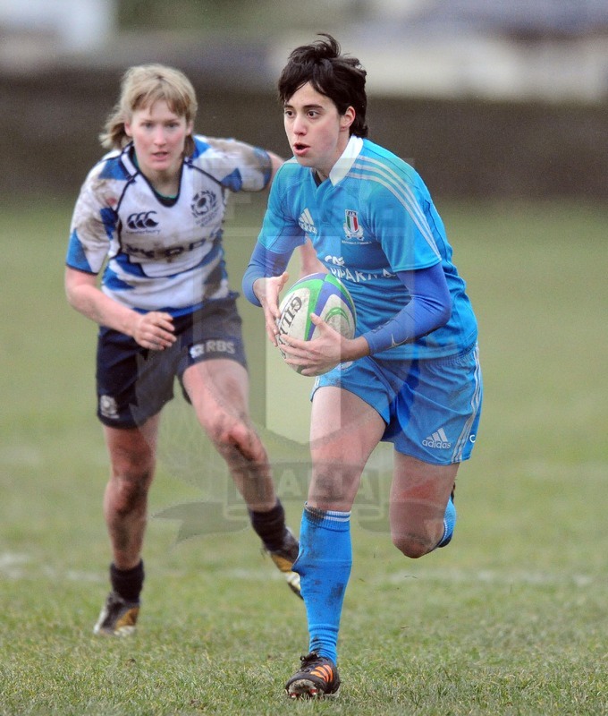 Sei Nazioni Donne, Mayfield, Dundee 10/02/2013, Scozia v Italia, Manuela Furlan.