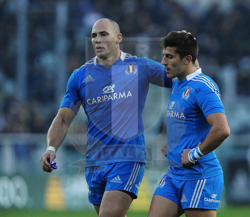 Cariparma Test Match 2013 - 09/11/2013 - Torino, Stadio Olimpico - Italia v Australia - Sergio Parisse e Tommaso Allan