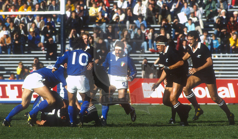 Rugby World Cup 1987, Pool 3, Auckland, Eden Park 22/05/1987, Nuova Zelanda v Italia, Foto Daniele Resini/Fotosportit