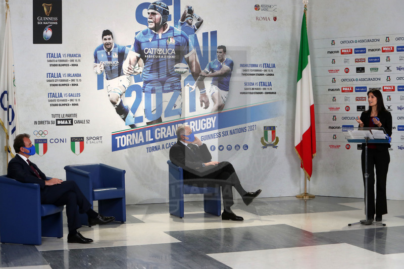 Guinness Sei Nazioni 2021, Roma, sala d\