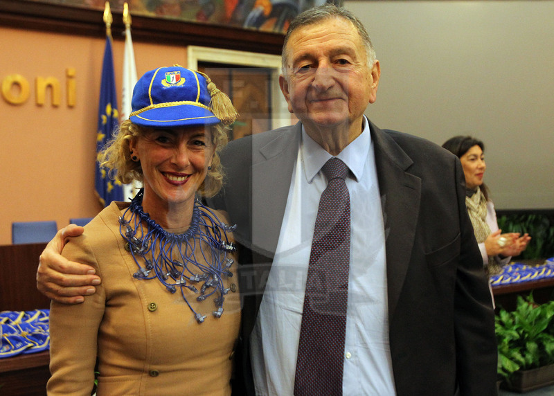 Cerimonia di consegna dei Cap alle atlete delle Nazionali femminili, Roma, salone d\