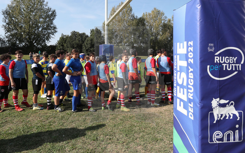 Eni rugby tour, feste del rugby 2022, Ravenna, parco Teodorico 16/10/2022,