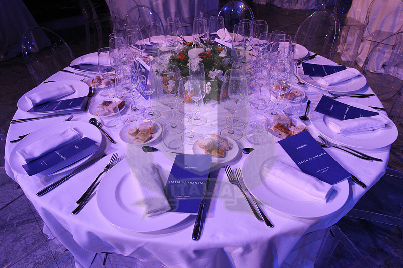 RBS Sei Nazioni 2017, Roma 11/03/2017, Italia v Francia, sala delle tre Fontane all’Eur, cena di gala,