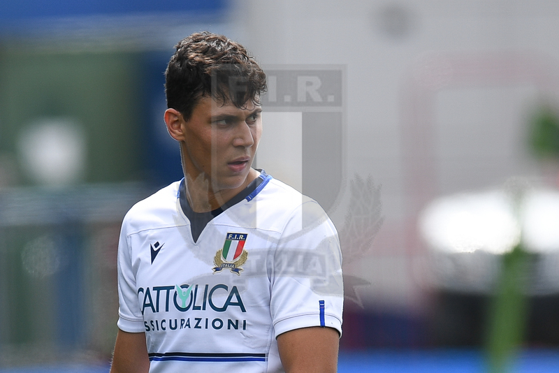 Guinness Sei Nazioni U20 2021, Cardiff, Arms Park 01/07/2021, Italia U20 v Scozia U20, Flavio Pio Vaccari.