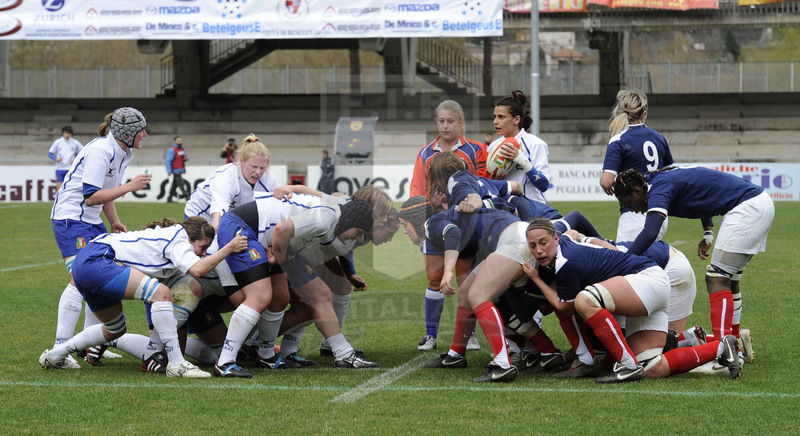 Rbs Sei Nazioni 2011 Donne, Benevento, stadio Pacevecchia 13/03/2011, Italia Donne v Francia Donne,