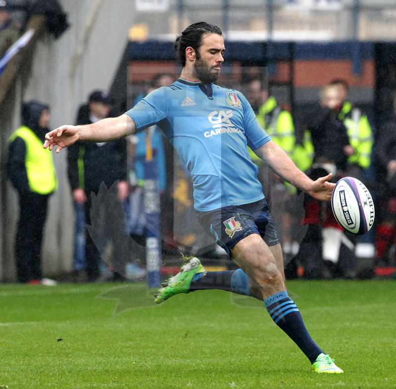 RBS Sei Nazioni 2017, Edimburgo, Murrayfield stadium 18/03/2017, Scozia v Italia, Luke McLean. Foto Daniele Resini/Fotosportit