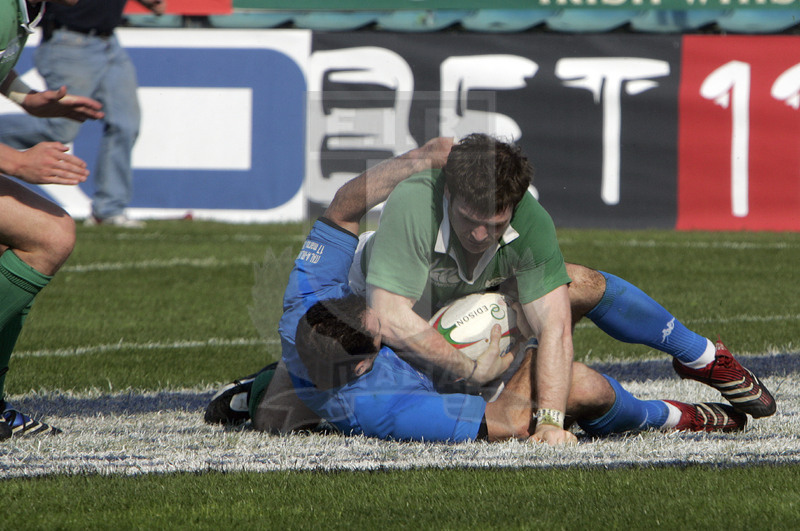 Rbs Sei Nazioni 2007, Roma, stadio Flaminio 17/03/2007, Italia v Irlanda, Foto Daniele Resini/Fotosportit