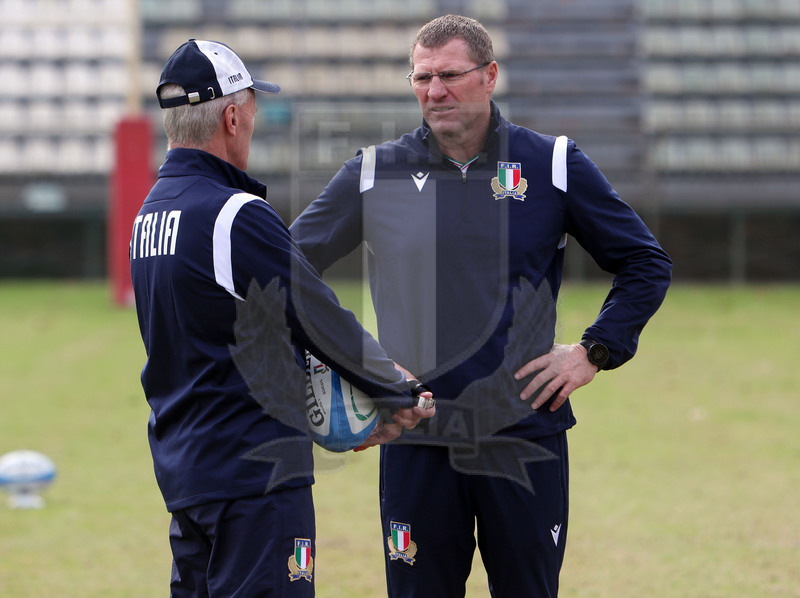 Autumn Nations Cup, Italia v Nuova Zelanda, Roma, Centro Coni Giulio Onesti 05/11/2021, team run della Nazionale Maggiore,