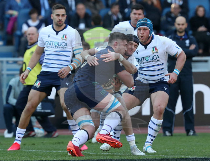 Guinness Sei Nazioni 2020, Round 3, Roma, Stadio Olimpico 22/02/2020, Italia v Scozia,