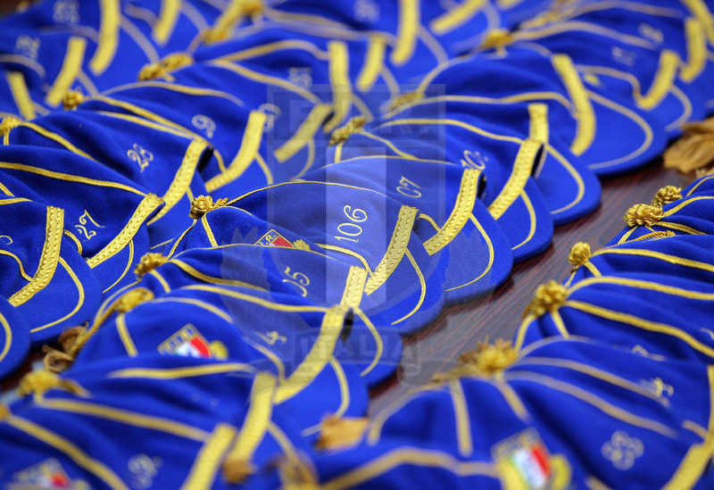 Cerimonia di consegna dei Cap alle atlete delle Nazionali femminili, Roma, salone d\