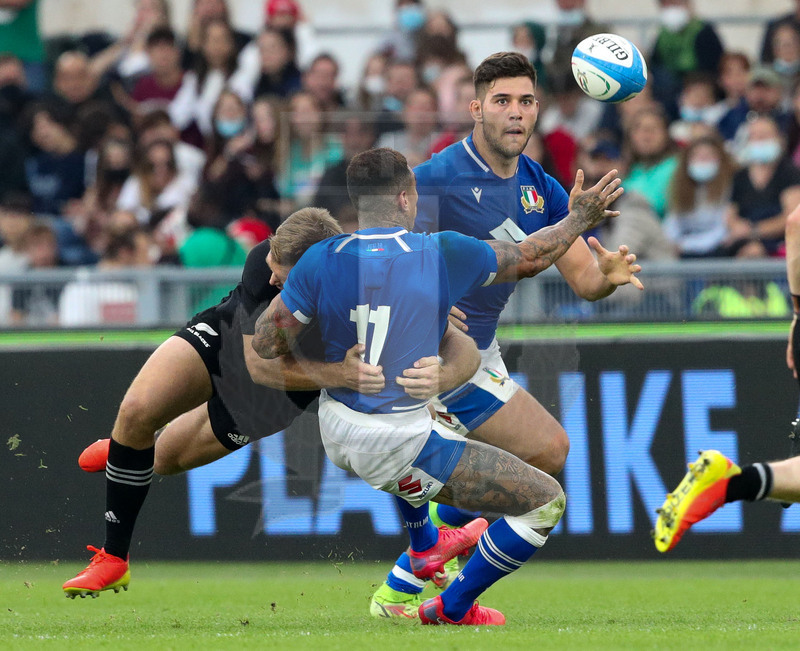 Autumn Nations Series 2021, Roma, Stadio Olimpico, 6-11-2021, Itallia vs Nuova Zelanda.  Foto: Roberto Bregani/Fotosportit