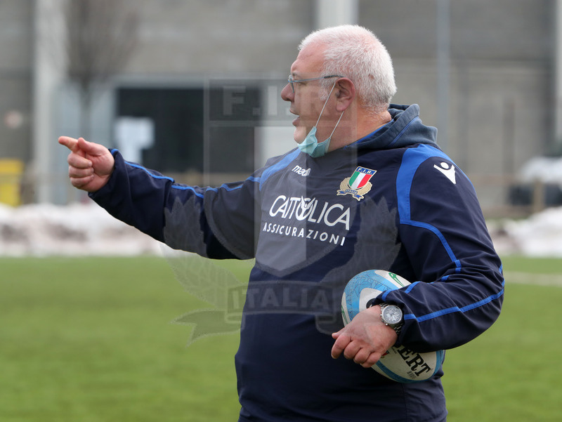 Guinness Sei Nazioni 2021, Parma, Cittadella del Rugby 09/01/2021, raduno Nazionale Donne, sessione di allenamento, l\
