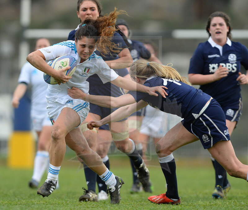 Sei Nazioni Donne 2014, Santa Maria Capua Vetere, stadio Francesco Casino, 23-02-2014, Italia Donne v Scozia Donne. Maria Grazia Cioffi, foto: Massimiliano Pratelli