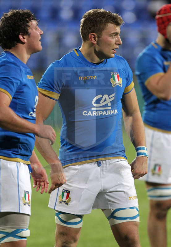 Natwest Sei Nazioni 2018 U20, round 2, Dublino, Donnybrook 09/02/2018, Irlanda U20 v Italia U20, Lodovico Manni. Foto Daniele Resini/Fotosportit