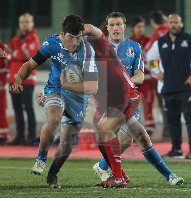 RBS Sei Nazioni 2015, Rovereto, stadio Quercia 20/03/2015, Italia U20 v Galles U20, Renato Giammarioli. Foto Daniele Resini/Fotosportit