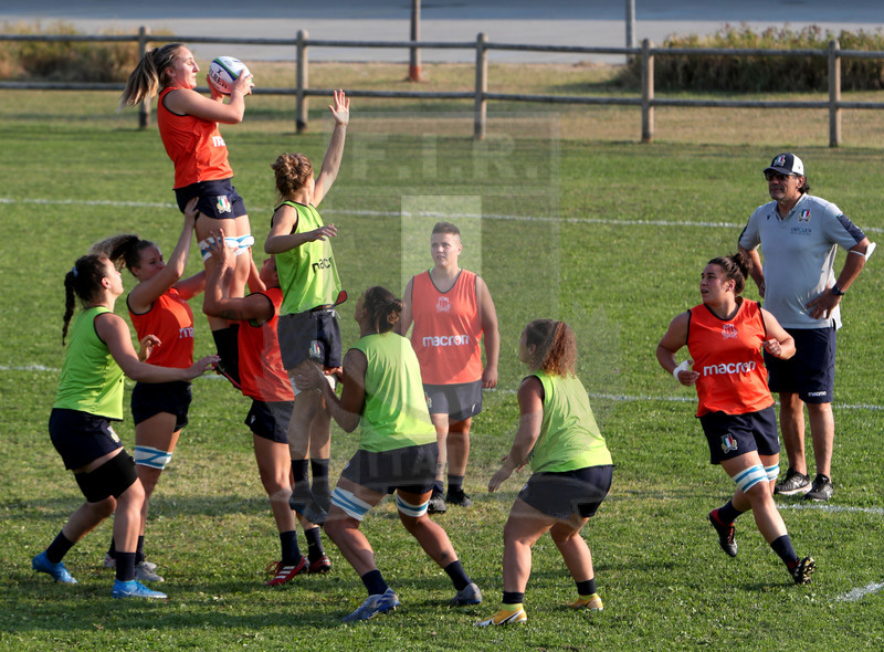 Rugby World Cup 2021, Qualificazioni, Parma, Cittadella del Rugby, raduno della Nazionale Donne, sessione di allenamento,