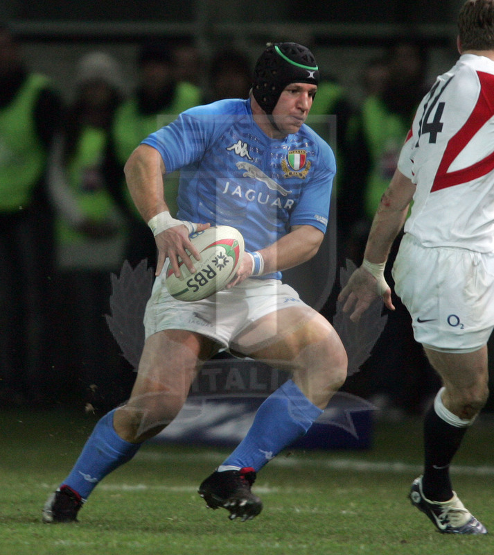 Rbs Sei Nazioni 2006, Roma, stadio Flaminio 11/02/2006, Italia v Inghilterra, Carlo Festuccia. Foto Daniele Resini/Fotosportit