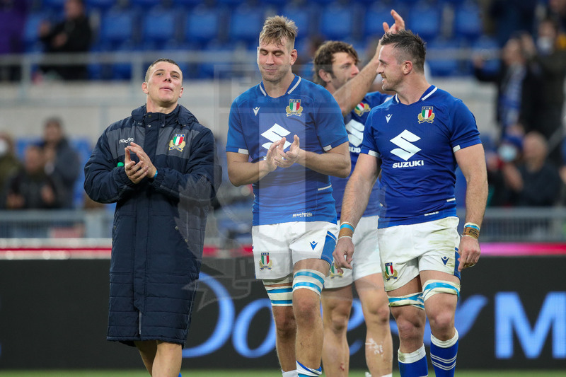Autumn Nations Series 2021, Roma, Stadio Olimpico, 6-11-2021, Itallia vs Nuova Zelanda.  Foto: Roberto Bregani/Fotosportit