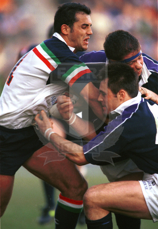 Lloyds TSB Sei Nazioni 2000, Round 1, Roma, stadio Flaminio 05/02/2000, Italia v Scozia, Foto Daniele Resini/Fotosportit