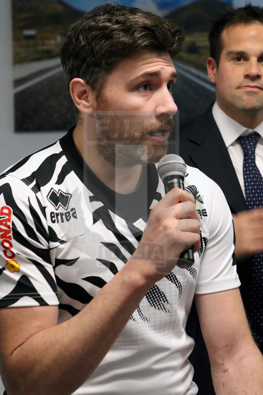 Milano, 19/12/2016, presentazione del derby fra Zebre e Benetton Treviso, l\