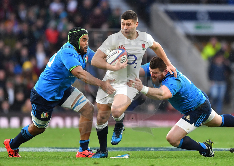 RBS Sei Nazioni 2017, Londra, Twickenham 26/02/2017, Inghilterra v Italia, ben Joungs nell\