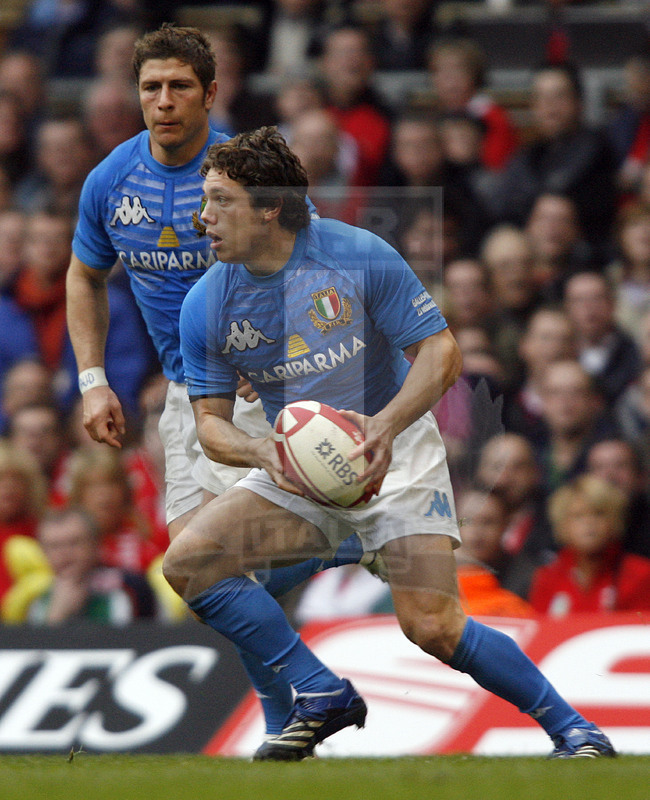 Rbs Sei Nazioni 2008, Cardiff, Millennium Stadium 23/02/2008, Galles v Italia, Foto Daniele Resini/Fotosportit