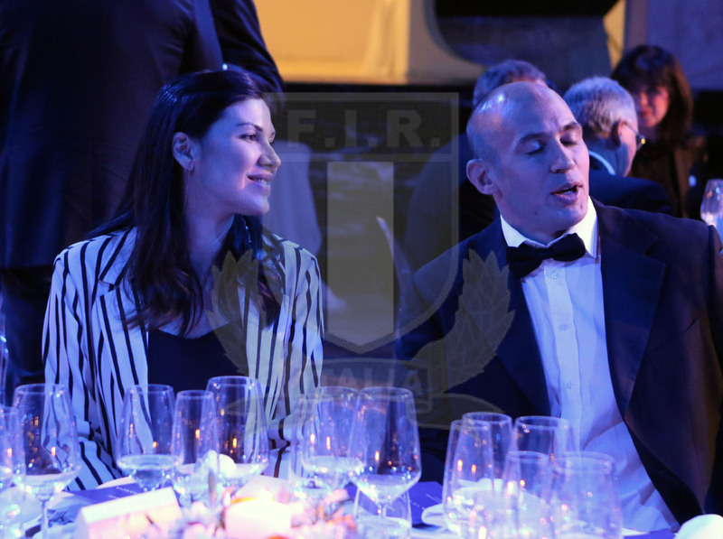 RBS Sei Nazioni 2017, Roma 11/03/2017, Italia v Francia, sala delle tre Fontane all’Eur, cena di gala,