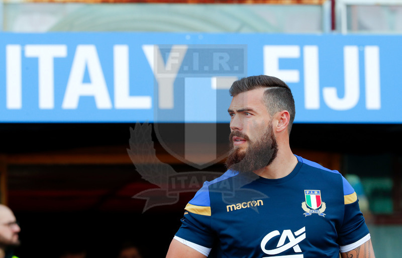Credit Agricole Cariparma Test Match 2017, Catania, Stadio Massimino, 11-11-2017, Italia v Fiji. Jayden Hayward. Foto: Roberto Bregani / Fotosportit