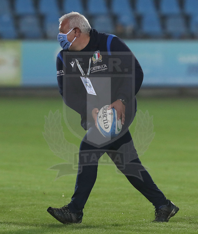 Guinness Sei Nazioni Donne 2020, Round 5, Parma, Cittadella del Rugby 01/11/2020, Italia Donne v Inghilterra Donne, warm up, l\