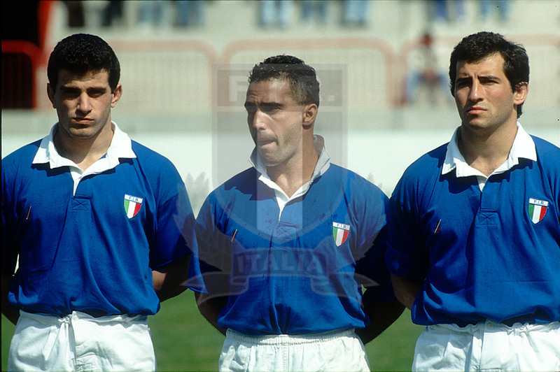 Coppa Europa Fira 1992, Rovigo, stadio Battaglini 18/04/1992, Italia v Romania,