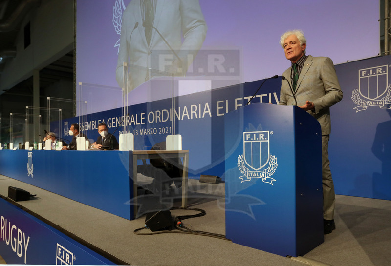 Assemblea generale ordinaria elettiva Fir, Roma, Nuova Fiera di Roma 13/03/2021. Foto Daniele Resini/Fotosportit