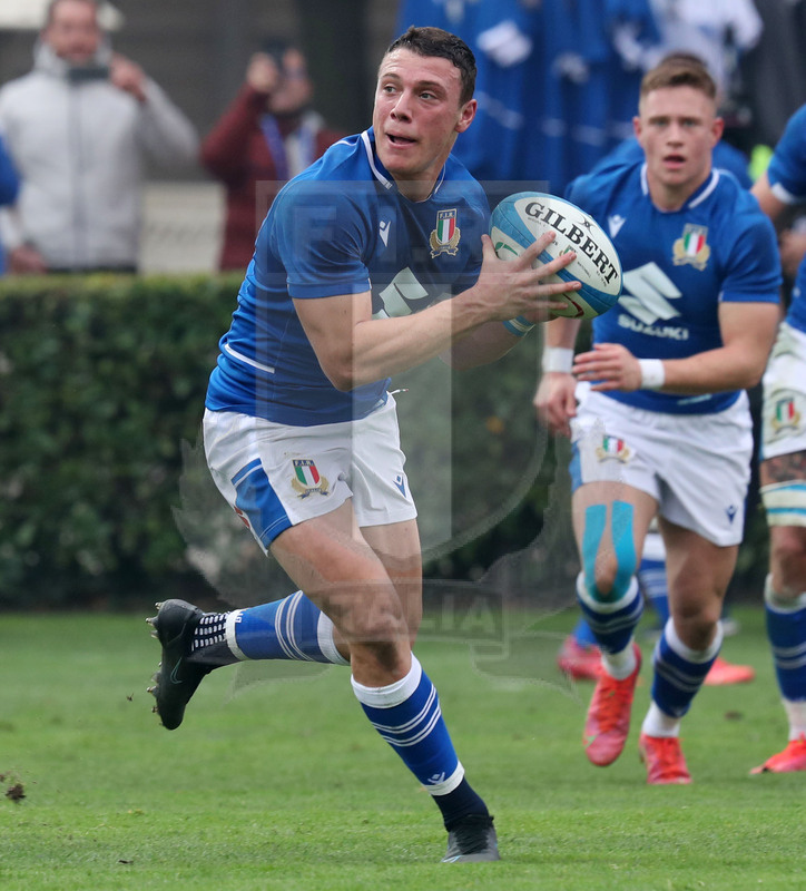 Autumn Nations Series 2021, Treviso, stadio di Monigo 13/11/2021, Itallia v Argentina, Paolo Garbisi. Foto Daniele Resini/Fotosportit
