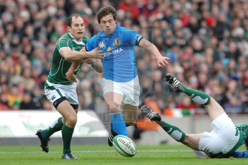 Rbs Sei Nazioni 2008, Dublino, Croke Park 02/02/2008, Irlanda v Italia, Foto Francesca Battilani
