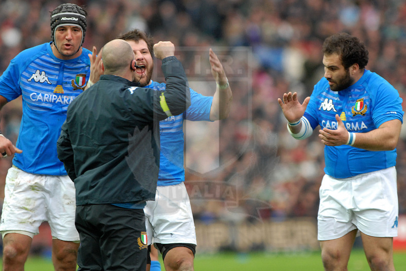 Rbs Sei Nazioni 2008, Dublino, Croke Park 02/02/2008, Irlanda v Italia, Foto Francesca Battilani