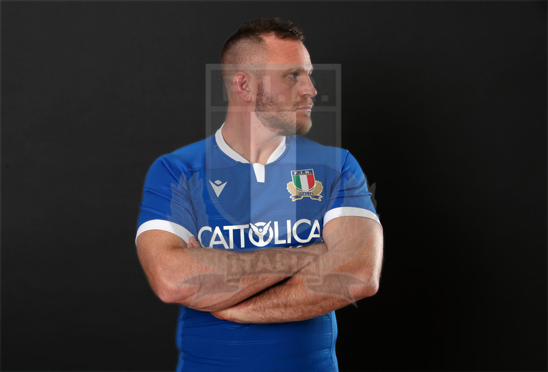 Guinness Sei Nazioni 2021, Roma, Centro Coni Giulio Onesti 29/01/2021, raduno della Nazionale maggiore, ritratti e nuovi profili di atleti e staff, Luca Bigi.