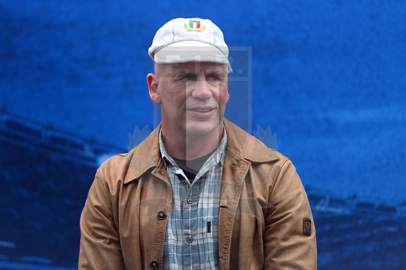 ROME, ITALY - MARCH 12: Alessandro Troncon is presented with his 100th test cap during the Centurion Test Cap ceremony before the Guinness Six Nations Rugby match between Italy and Scotland at Stadio Olimpico on March 12, 2022 in Rome, Italy. (Photo by Tullio Puglia - Federugby/Getty Images)